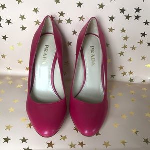 Pink Prada Heels